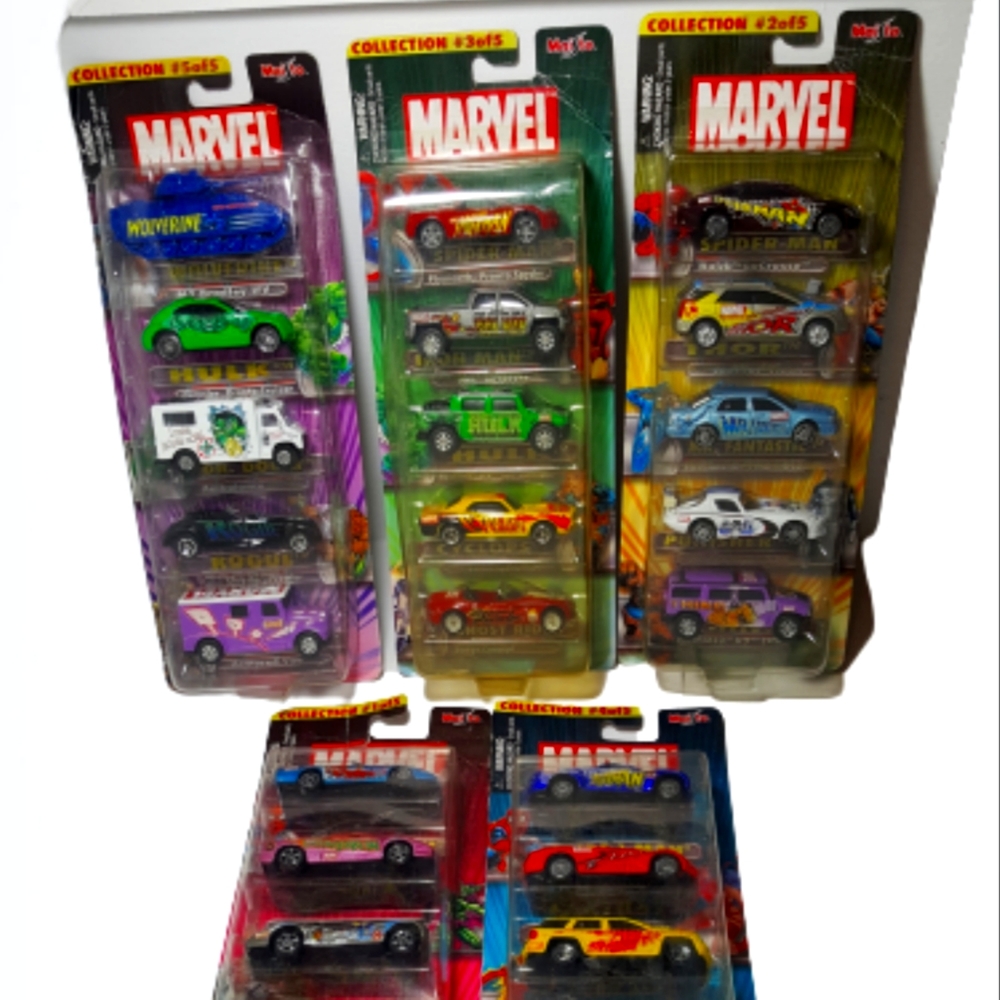 2002 Marvel Die-cast collection.